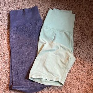 Set of American eagle biker shorts